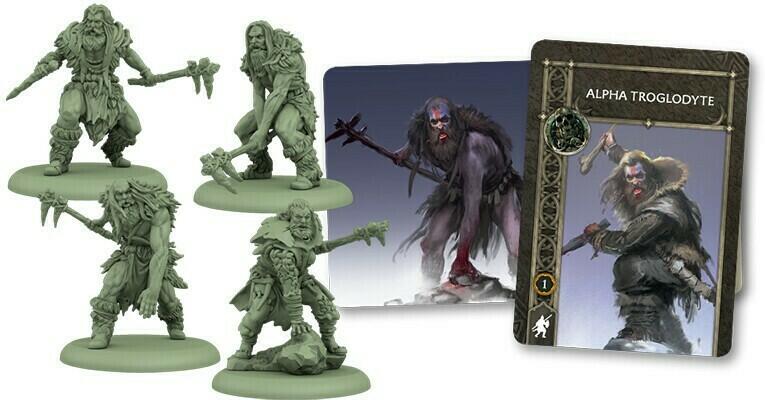 Le Trône de Fer: Le Jeu de Figurines - Sauvages Troglodytes Eclate