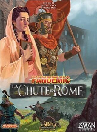 Pandemic: La Chute de Rome ! Cover