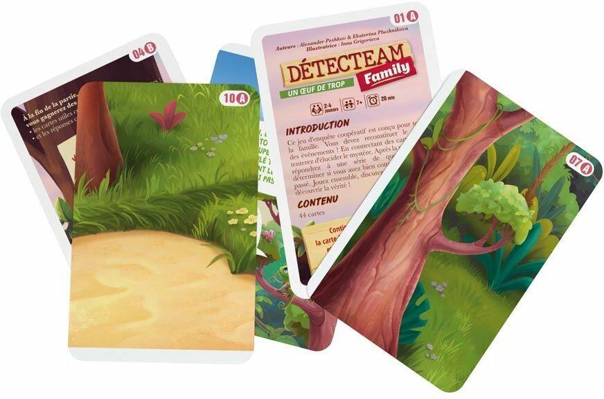 Detecteam: Family - Un Oeuf de Trop Cartes