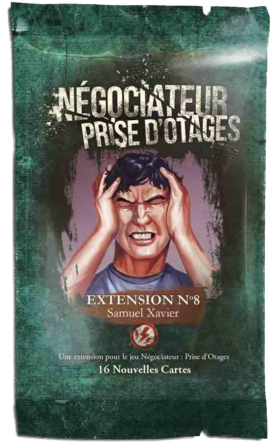 Négociateur: Prise d'Otages - Samuel Xavier Cover Transparent