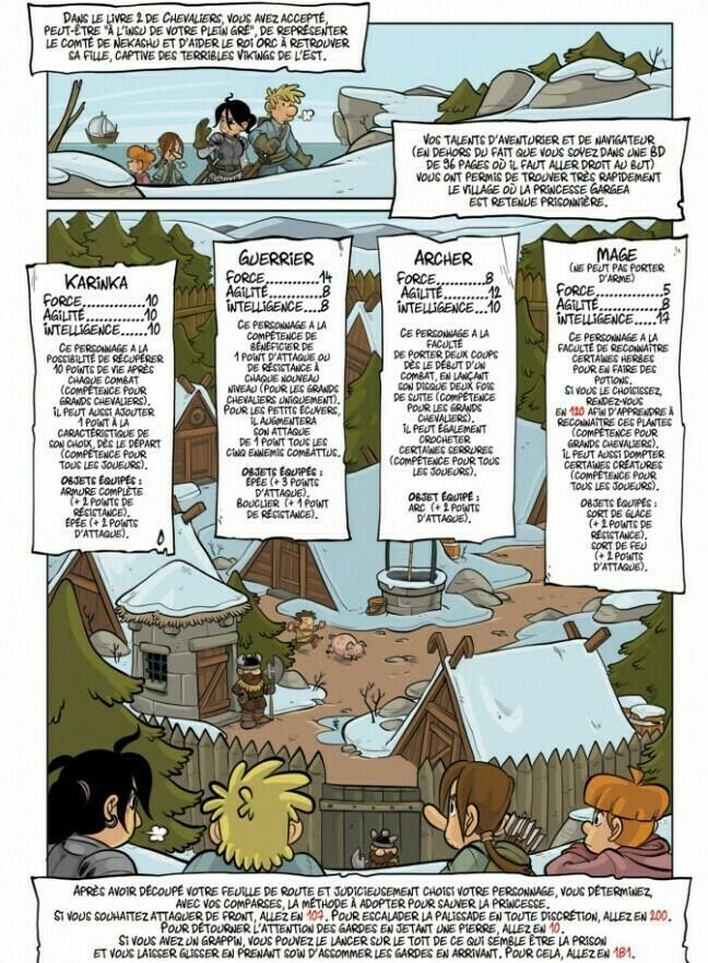 Chevaliers: La BD Dont Vous Êtes le Héros - Livre 4 Page