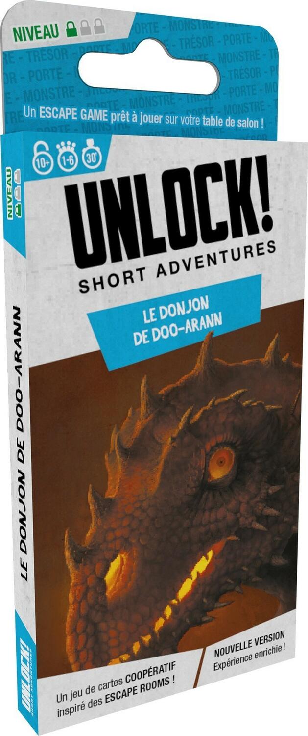 Unlock ! Short Adventures - Le Donjon de Doo-Arann Cover 3d