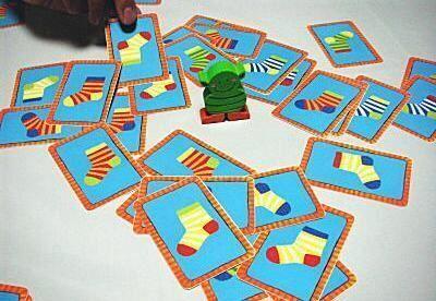 Rafle de Chaussettes: Jeu de Cartes Eclate