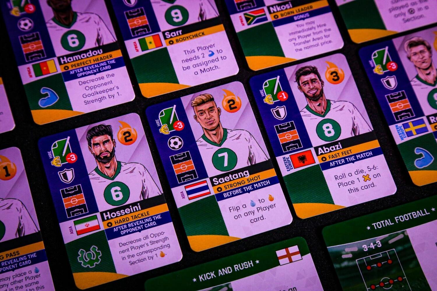 Eleven: Joueurs Internationaux Zoom