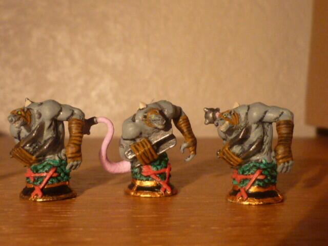 Chaos dans le Vieux Monde: Le Rat Cornu Figurines