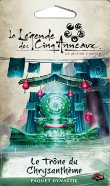 La Légende des Cinq Anneaux: Le Jeu de Cartes - Le Trône du Chrysanthème Cover