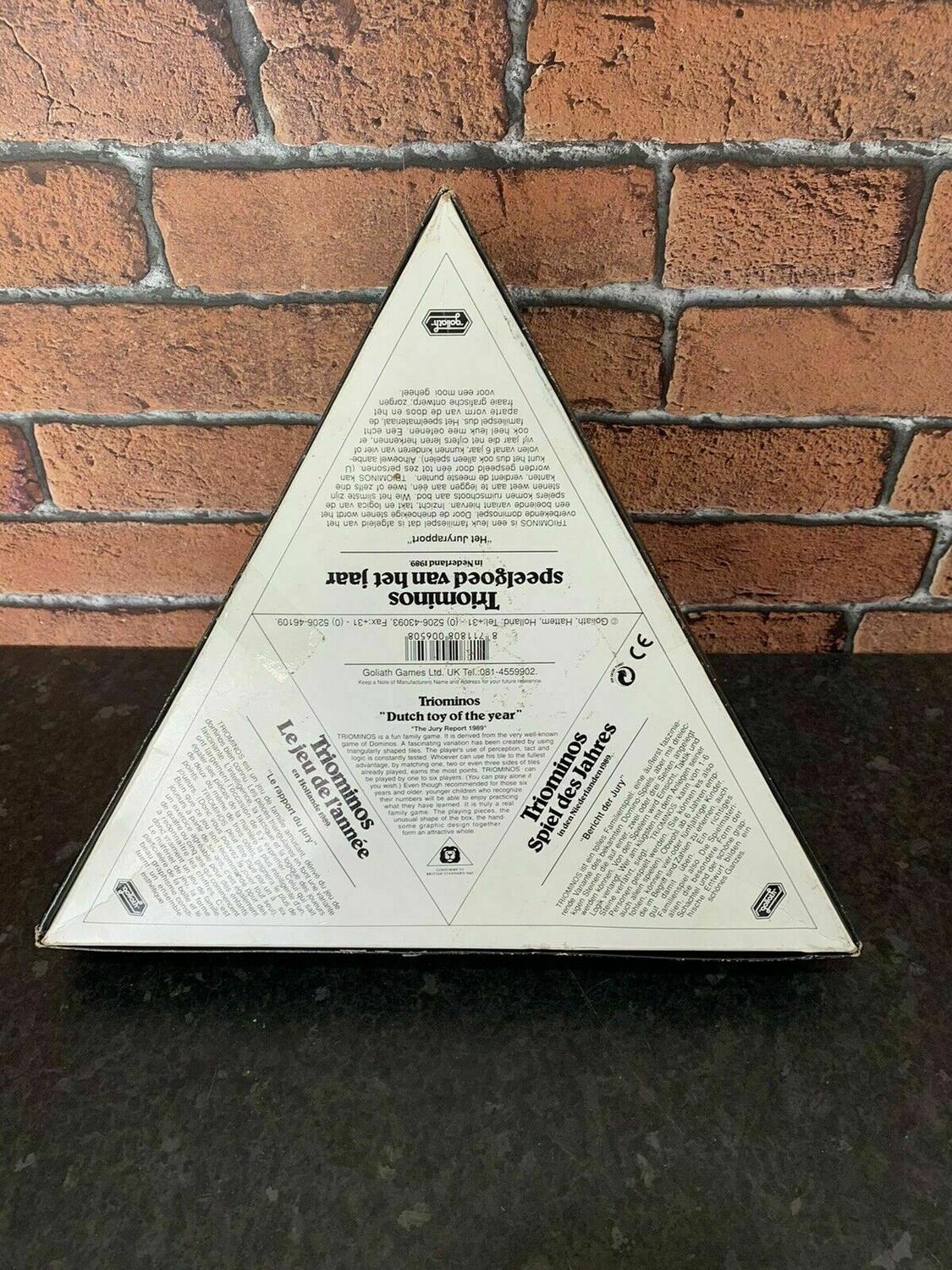 Triominos: Deluxe 1990 Back