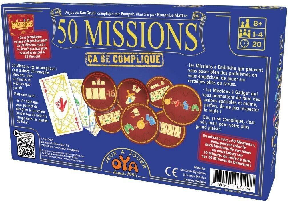 50 Missions: Ça se Complique Back 3d