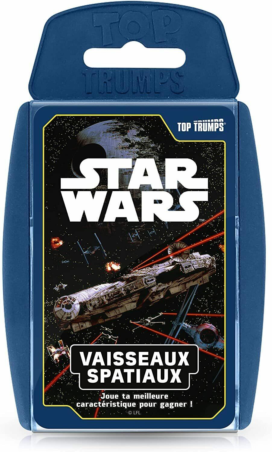 Top Trumps: Star Wars - Vaisseaux Spatiaux Cover 3d