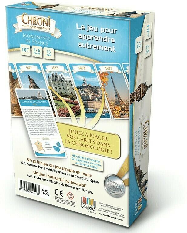 Chroni: Monuments de France Back 3d