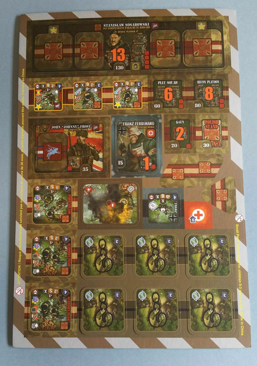 Heroes of Normandie: Gazette #5 Tuiles