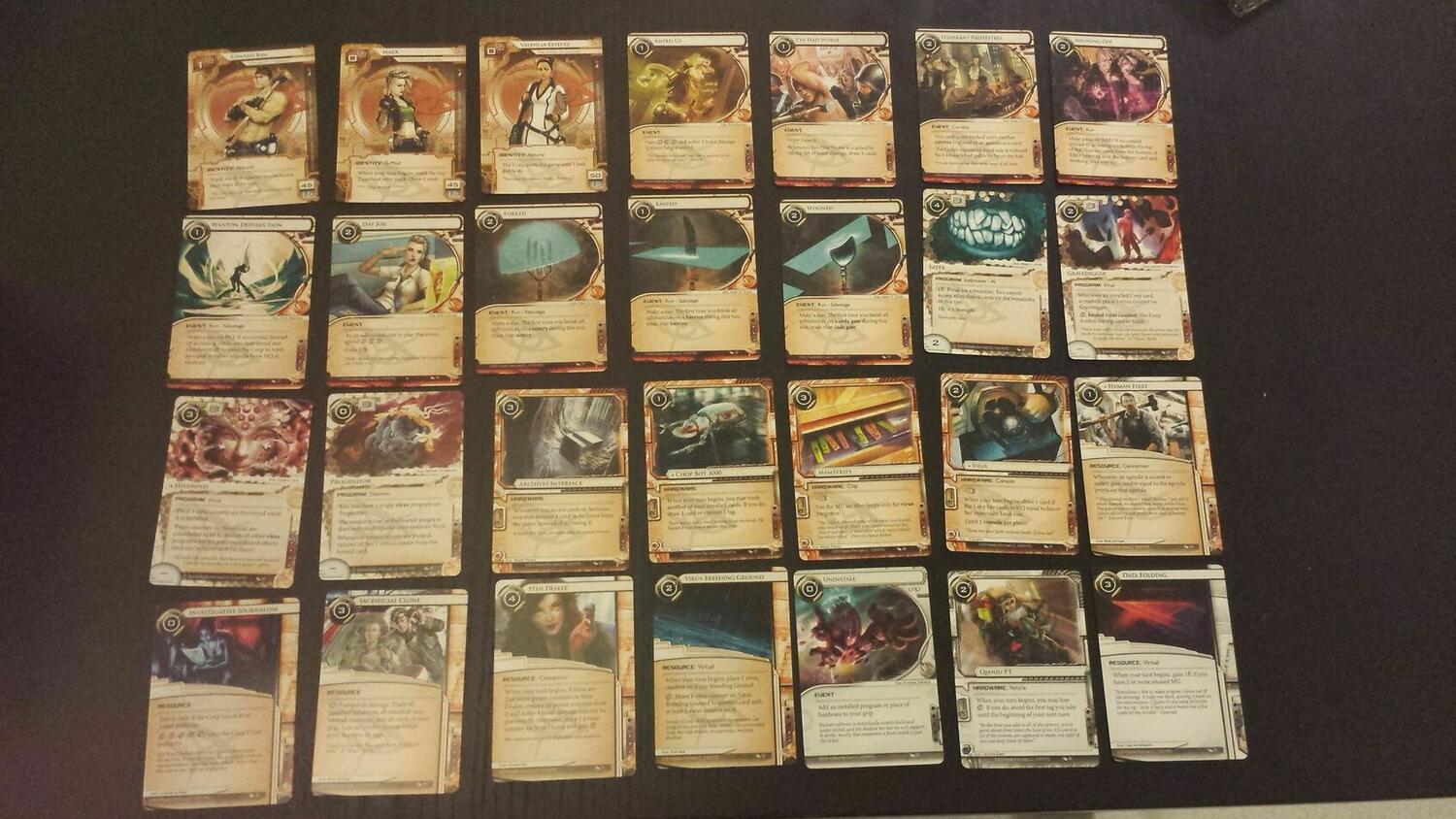 Android: Netrunner - Ordre et Chaos Cartes