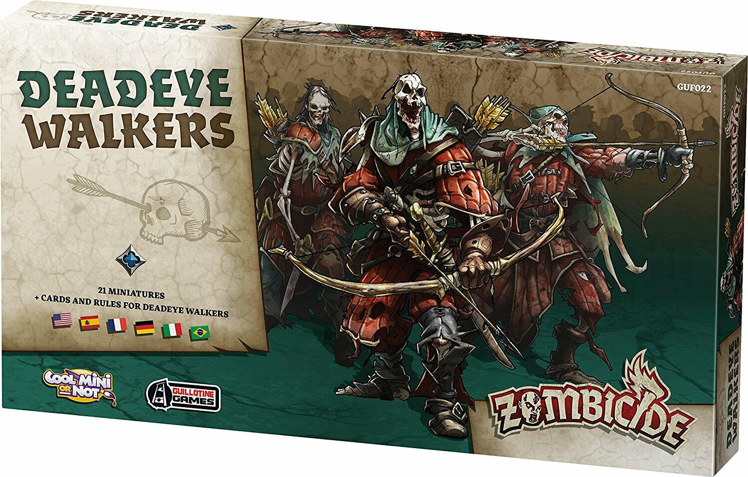 Zombicide: Black Plague - Deadeye Walkers Cover 3d