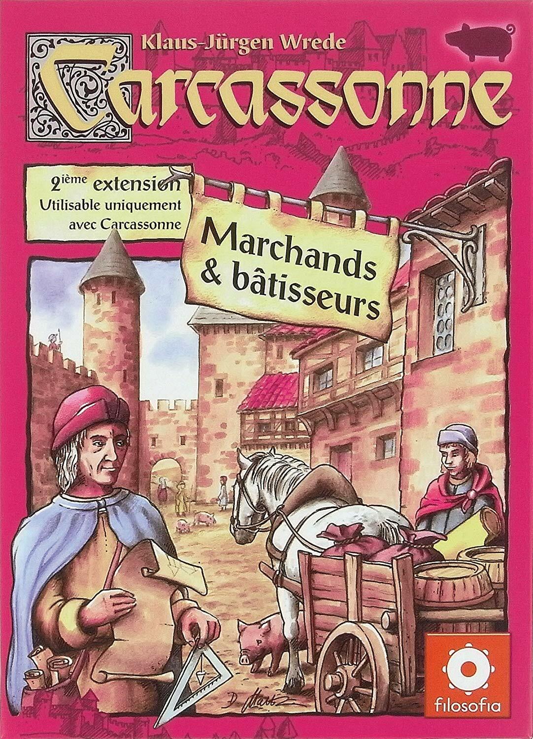 Carcassonne: Marchands & Bâtisseurs 2011 Cover