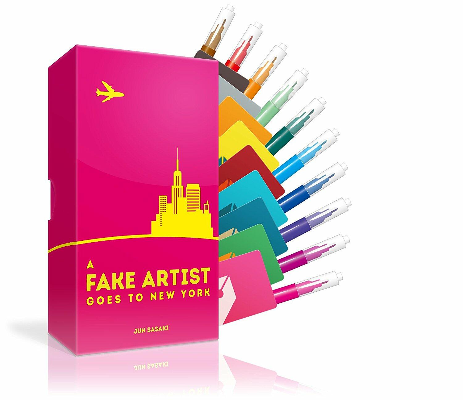 A Fake Artist Goes to New York Cover 3d