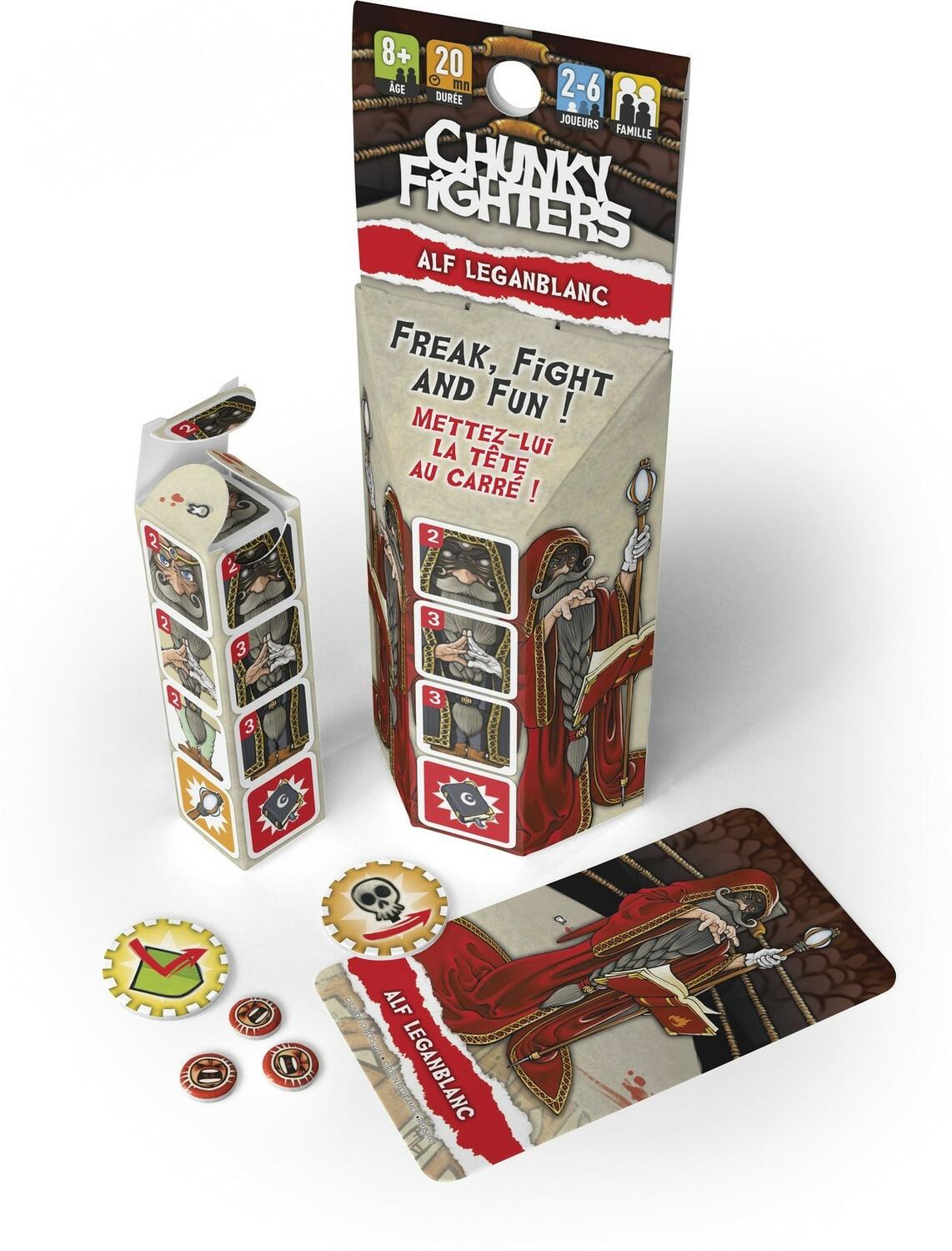 Chunky Fighters: Alf Leganblanc Eclate