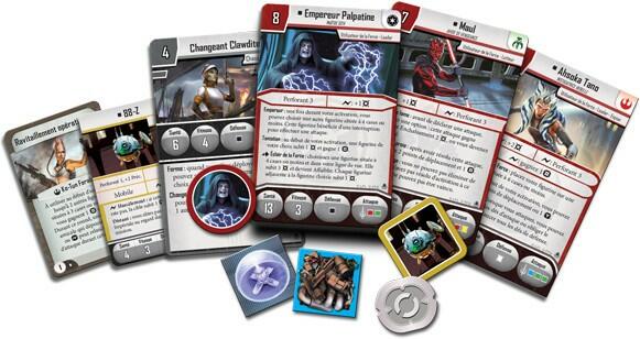 Star Wars: Assaut sur l'Empire - Au Cœur de l’Empire Cartes