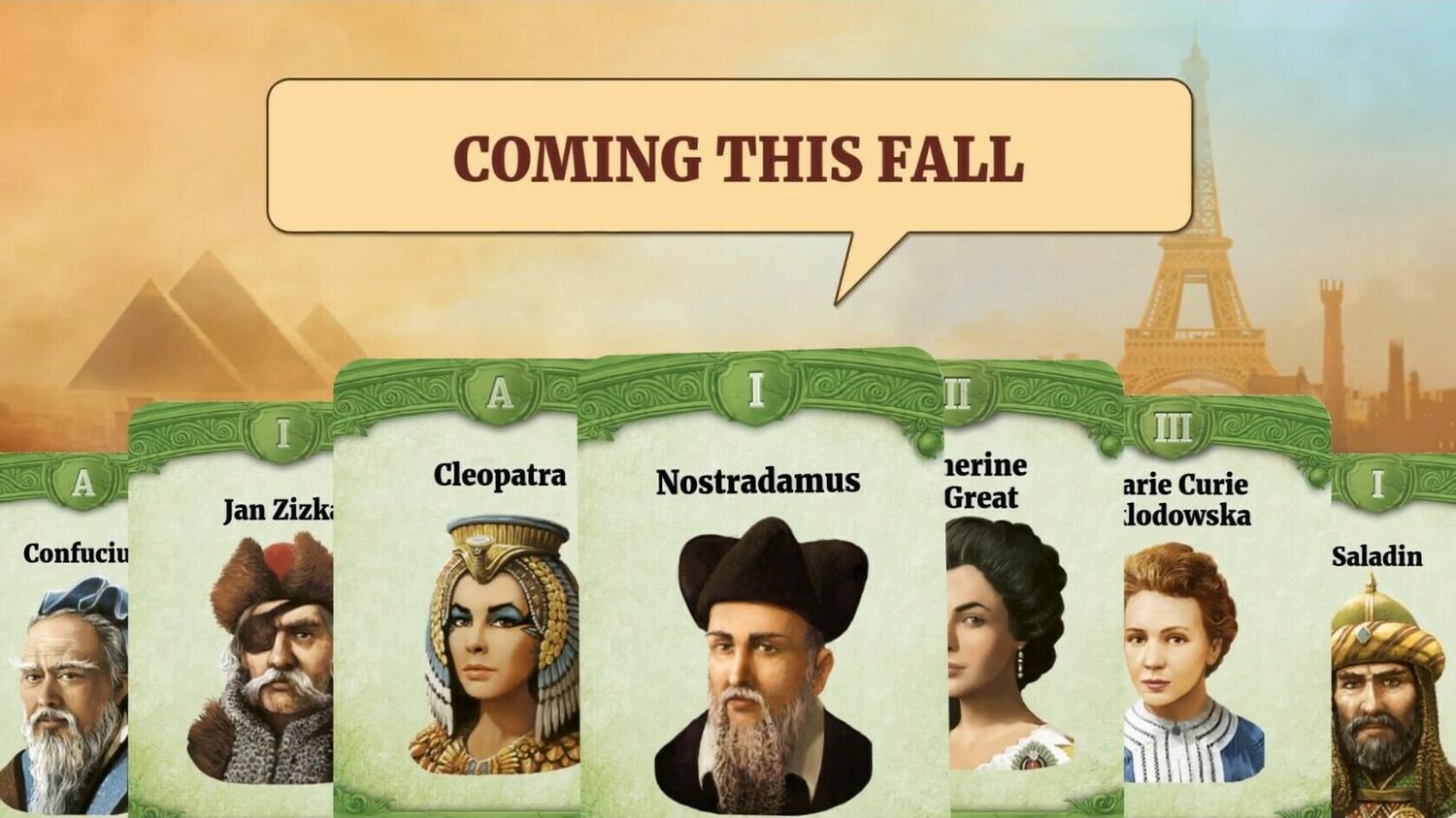 Through the Ages: Nouveaux Horizons Cartes