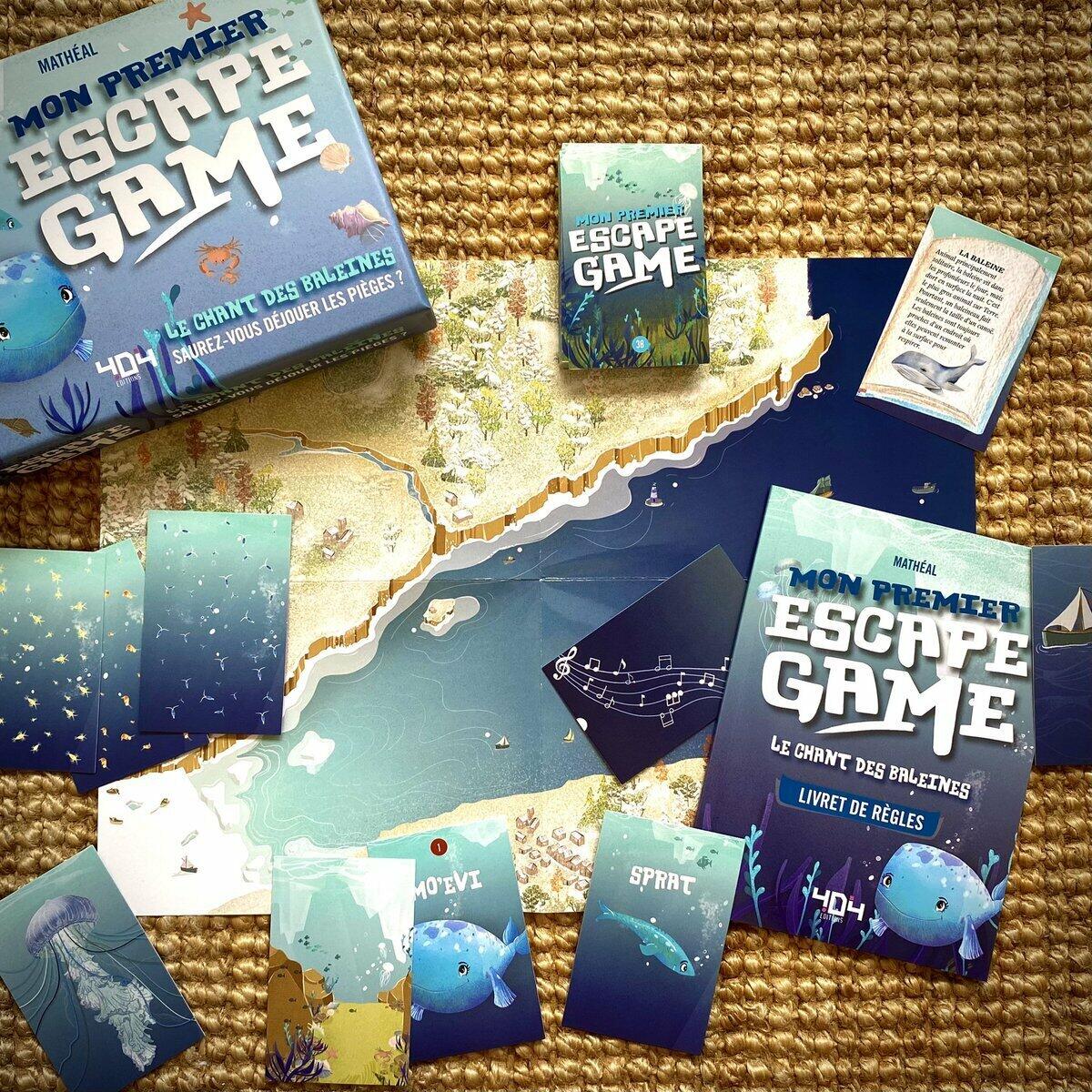 Mon Premier Escape Game: Le Chant des Baleines Eclate