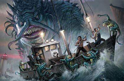 Horreur à Arkham: Profondeurs Insondables Artwork