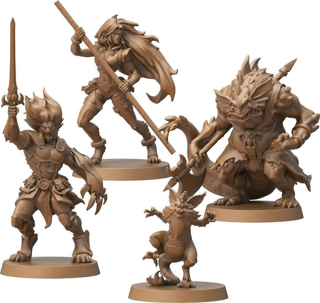 Zombicide: Black Plague - Thundercats Pack 1 Figurines