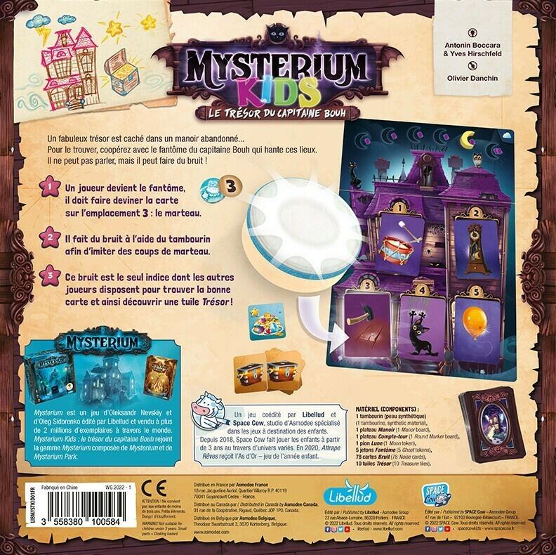 Mysterium Kids: Le Trésor du Capitaine Bouh Back