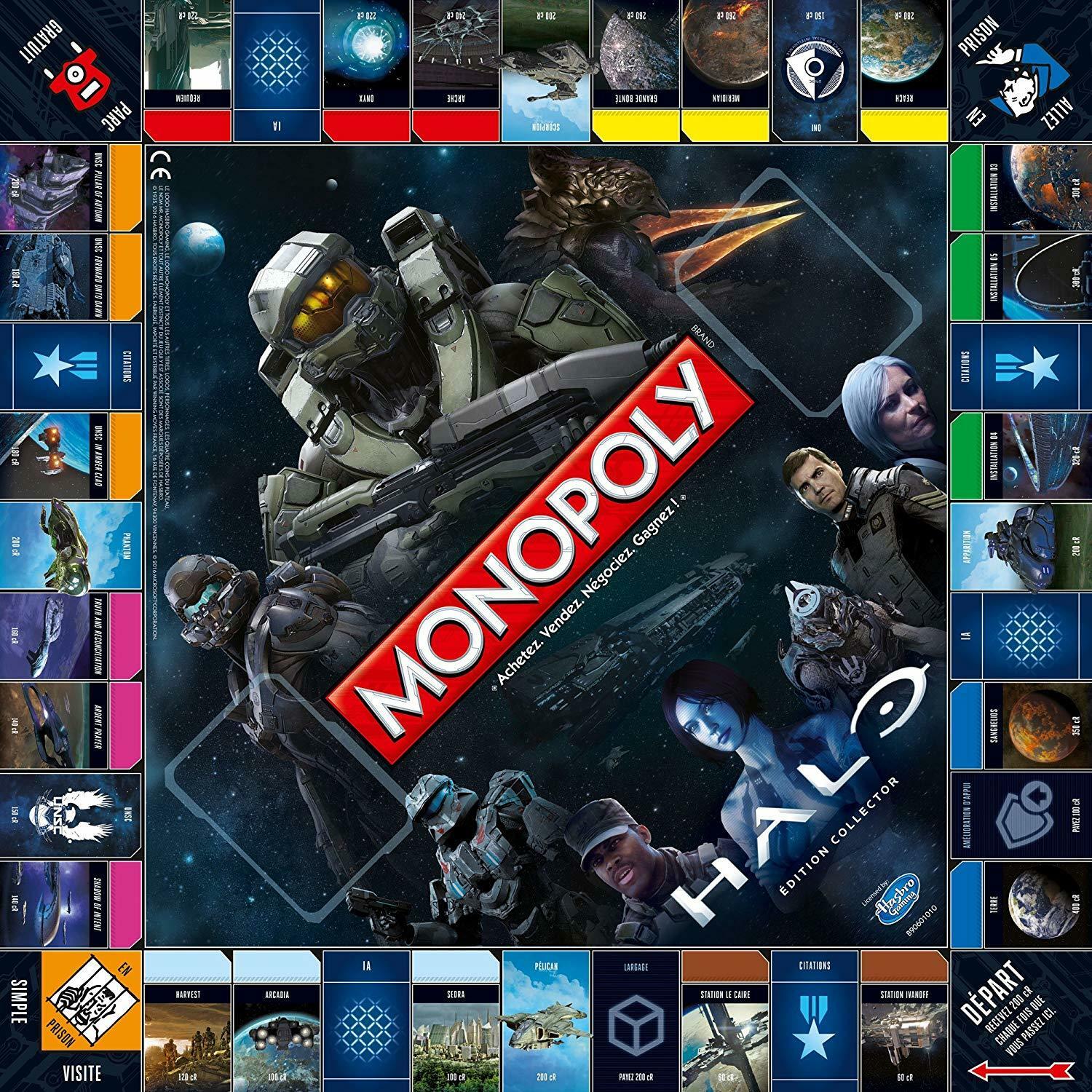 Monopoly: Halo - Édition Collector Plateau