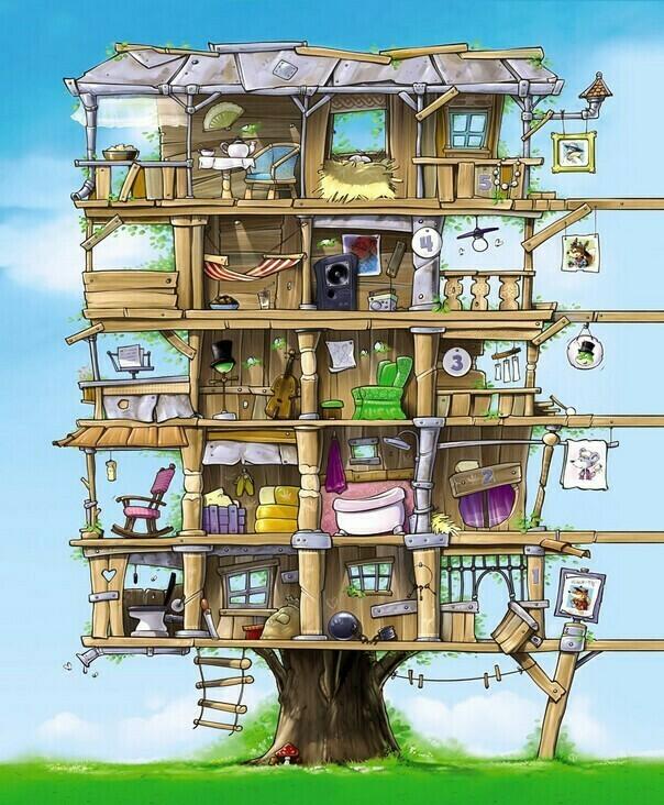 Cabane-Partie ! Plateau