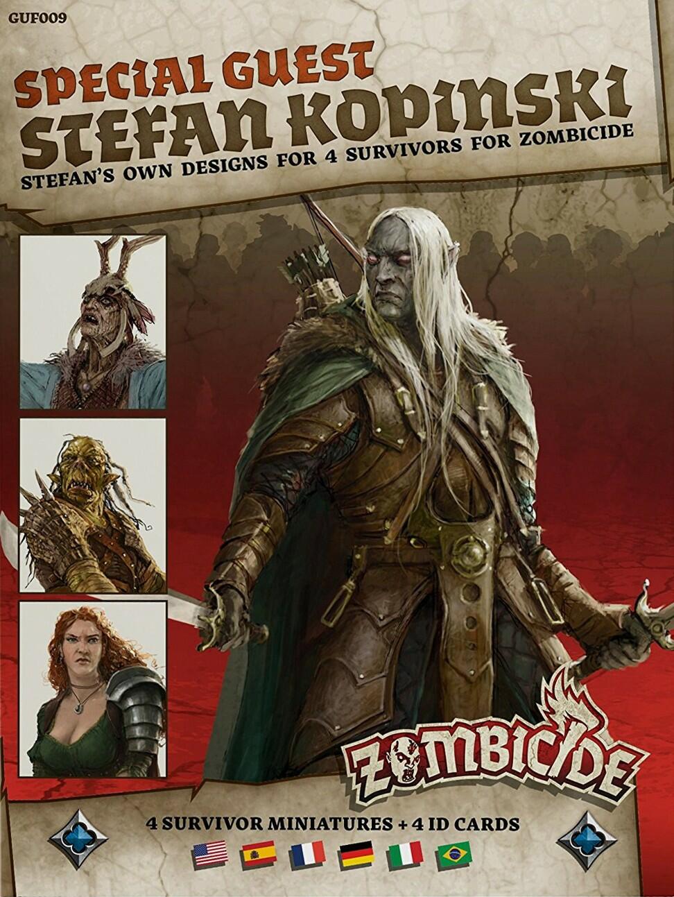 Zombicide: Black Plague - Special Guest - Stefan Kopinski Cover
