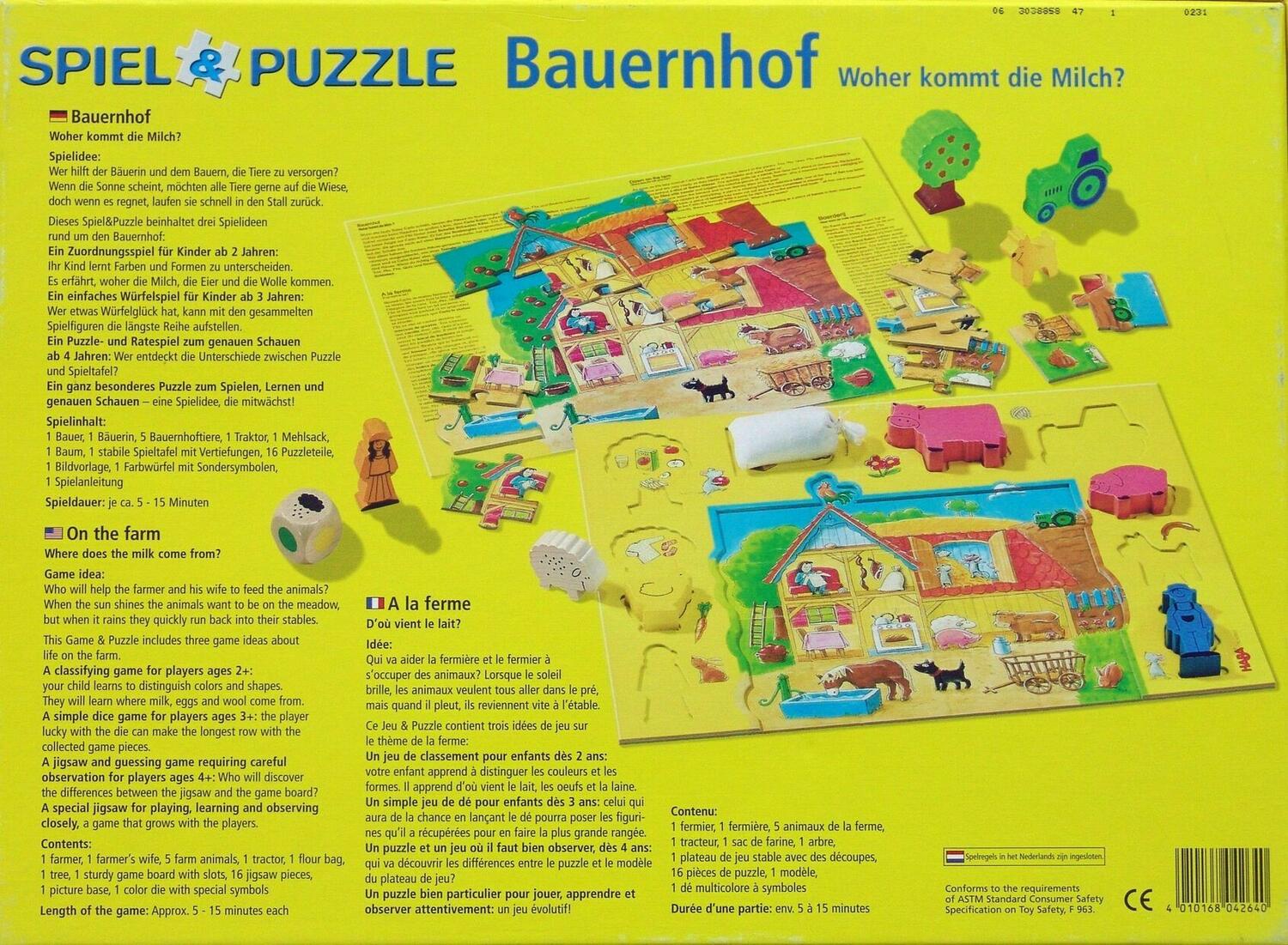 Spiel & Puzzle: Bauernhof Back