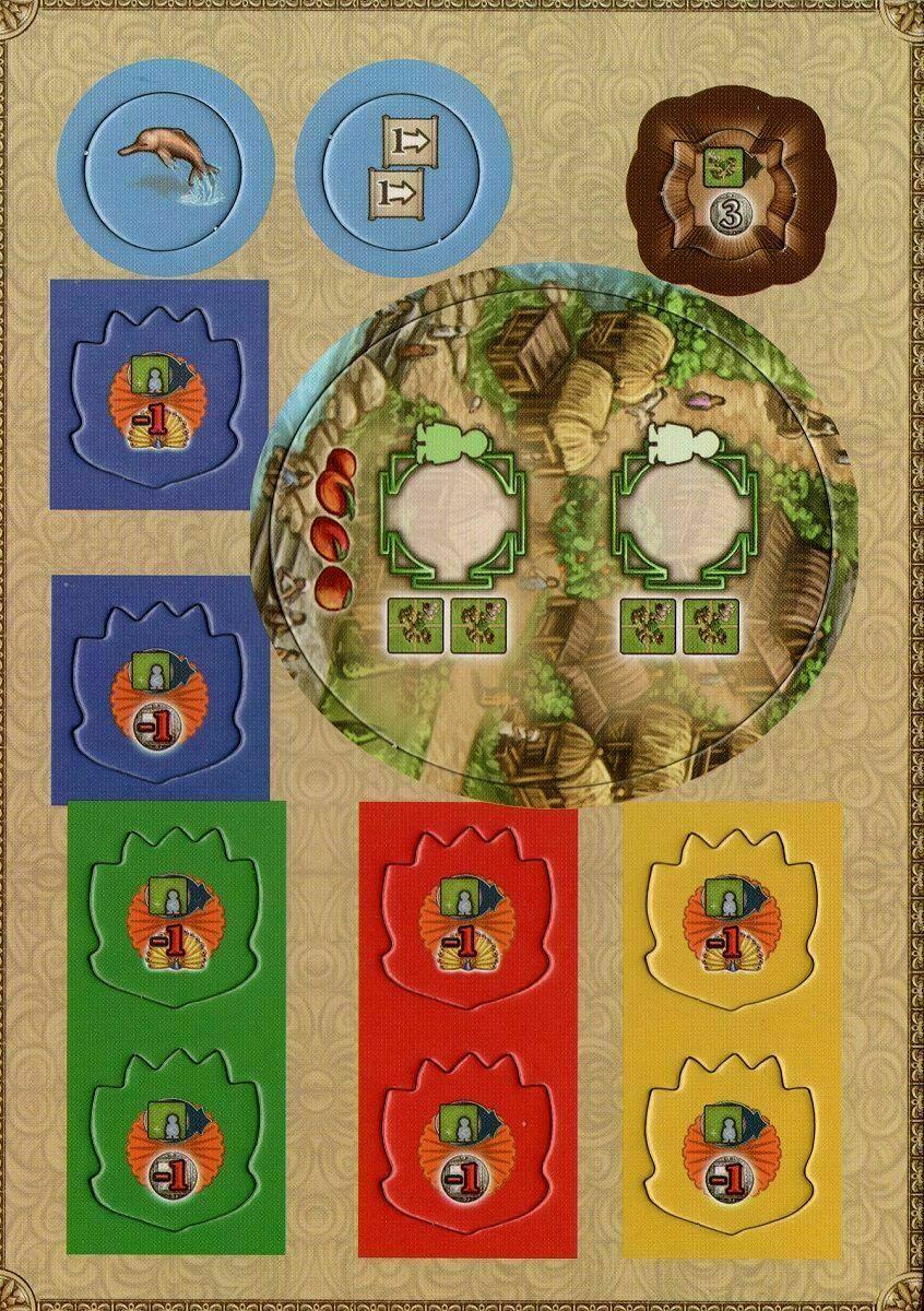 Rajas of the Ganges: Goodie Box 1 Tuiles