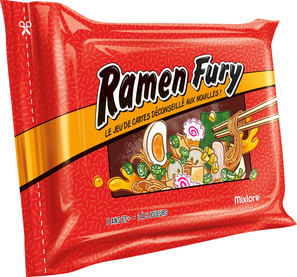 Ramen Fury Cover Transparent