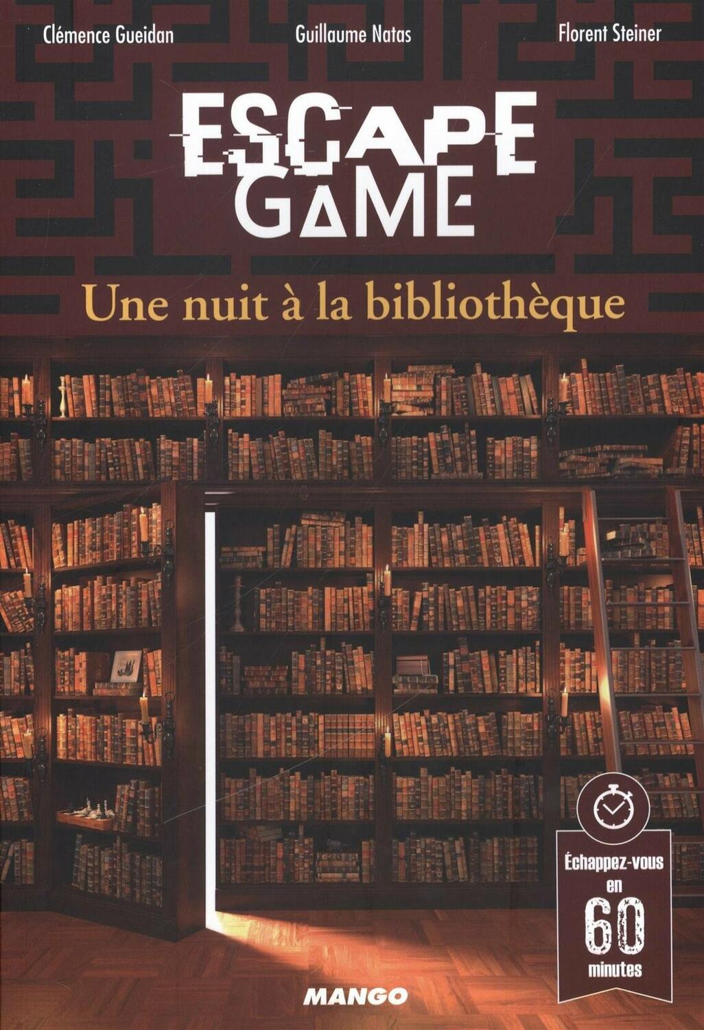 Escape Game: Une Nuit à La Bibliothèque Cover