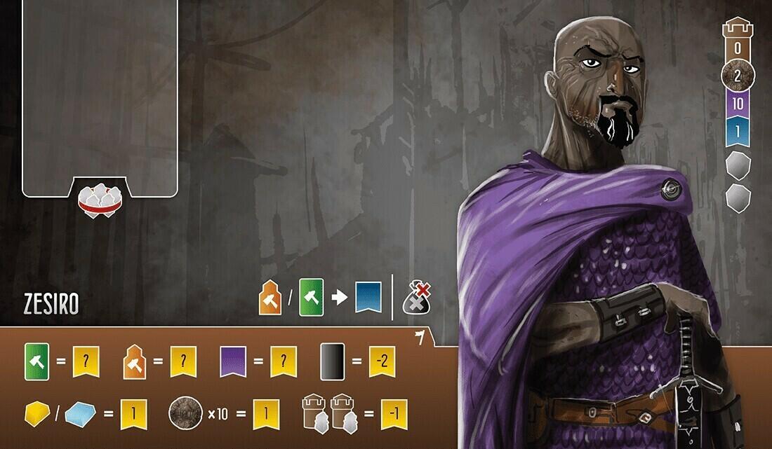 Architectes du Royaume de l'Ouest: Le Temps des Merveilles Personnage