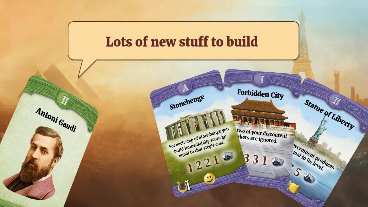 Through the Ages: Nouveaux Horizons Cartes