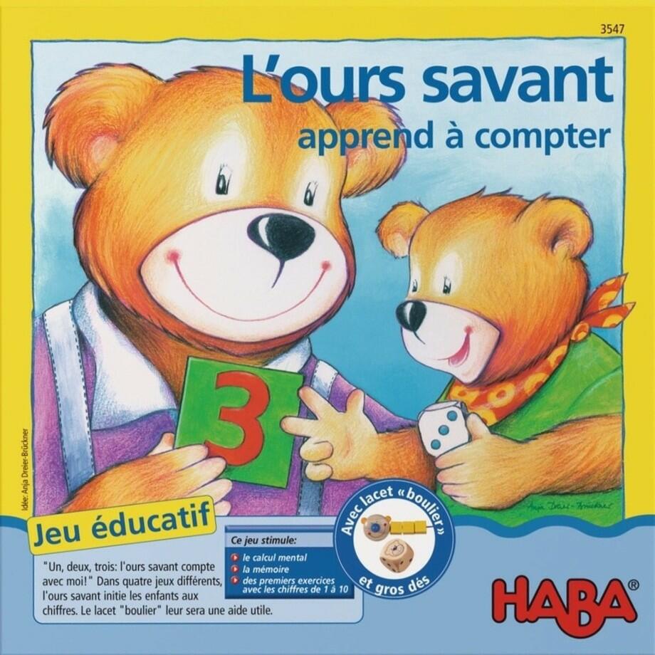 L'ours Savant Apprend à Compter Cover
