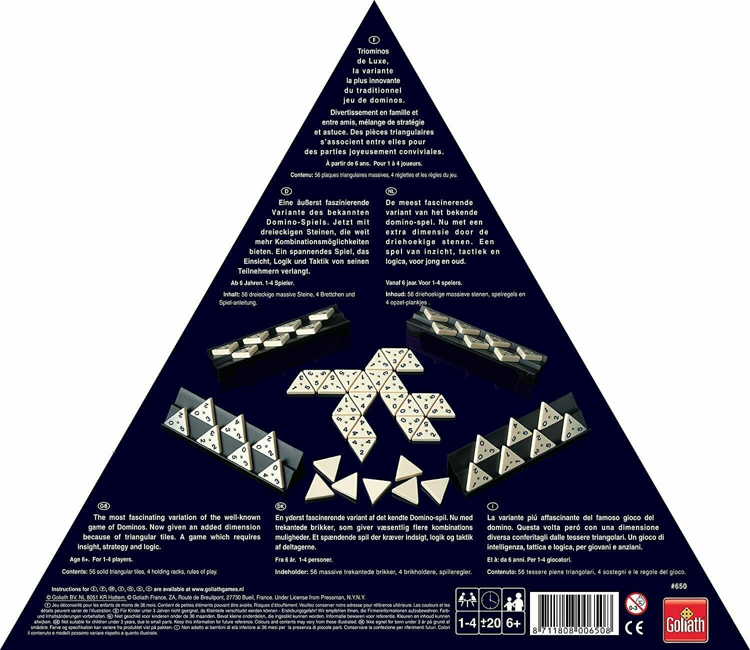 Triominos: Deluxe Back