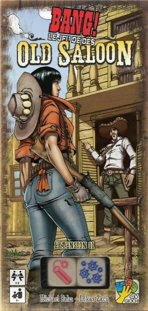 BANG! Le Jeu de Dés - Old Saloon Cover