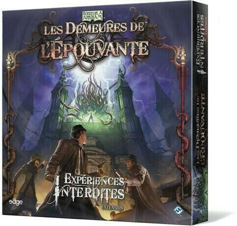 Les Demeures de l'Épouvante: Expériences Interdites Cover 3d