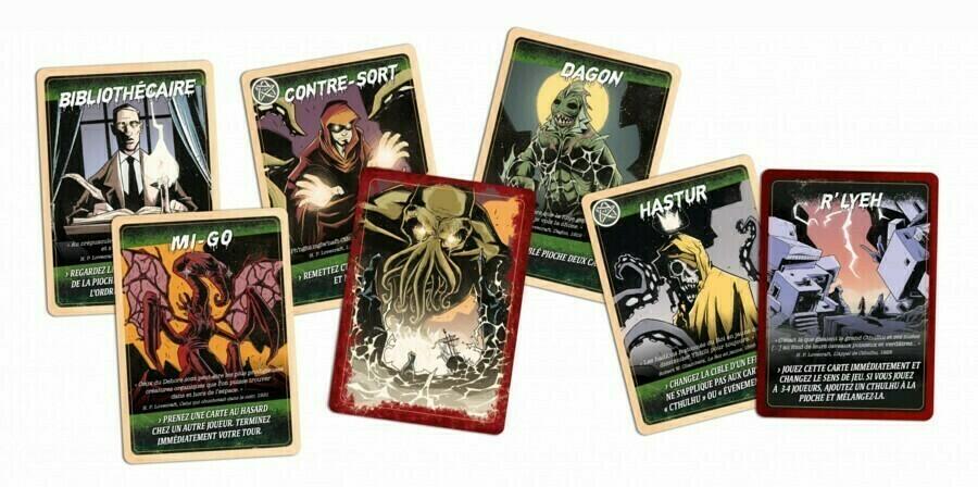Réveille Pas Cthulhu ! Cartes
