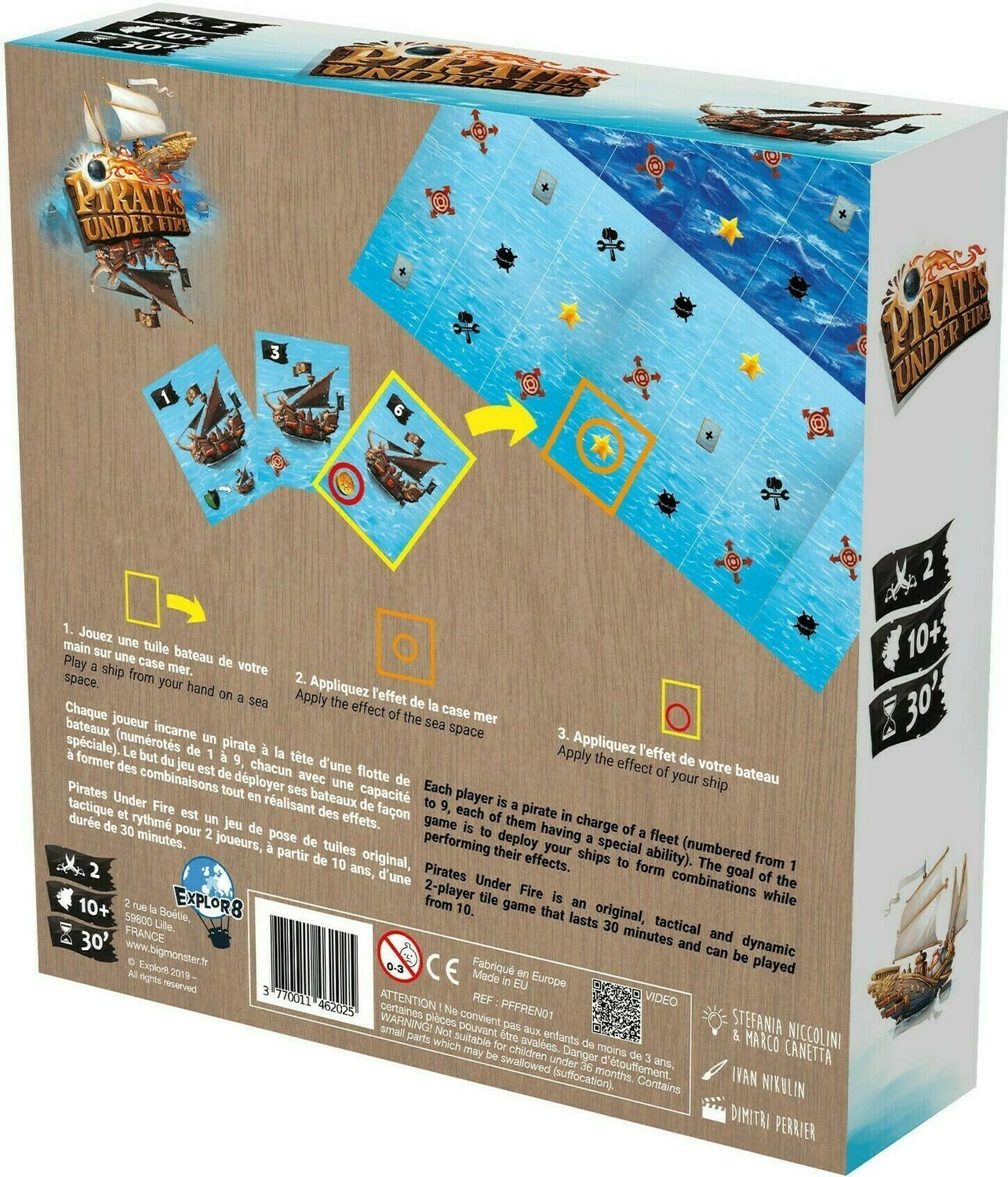 Pirates under Fire Back 3d