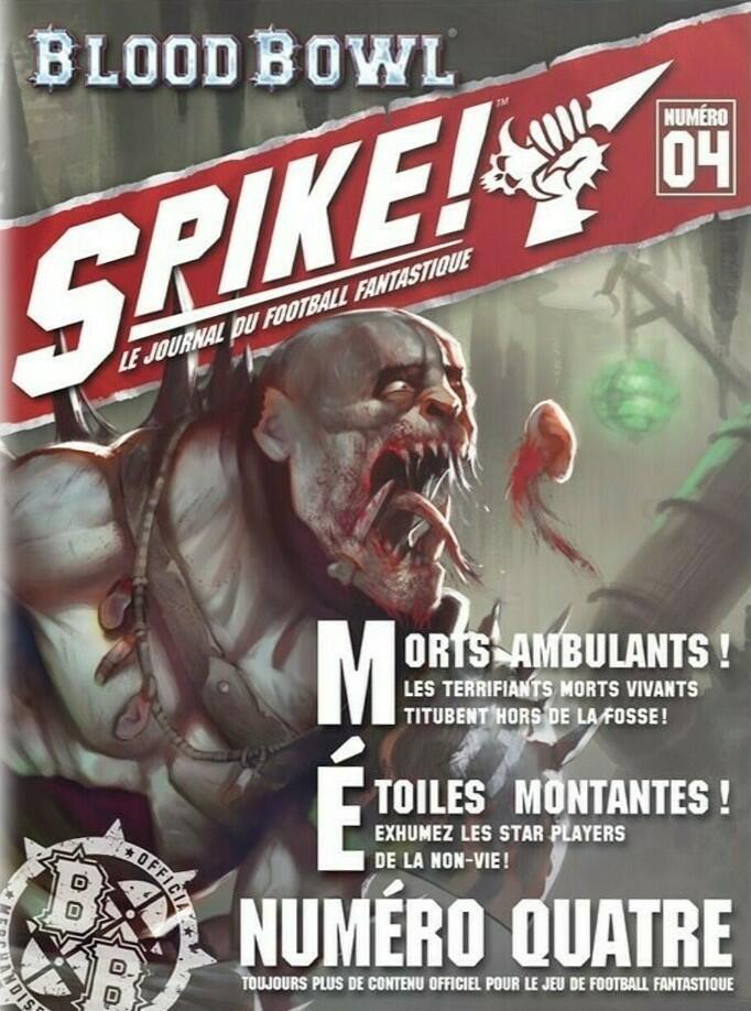 Blood Bowl: Le Jeu de Football Fantastique - Spike ! Numéro Quatre Cover