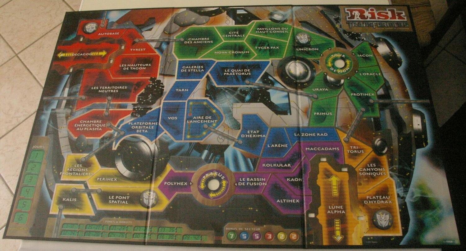 Risk: Transformers - Édition Guerre de Cybertron Plateau