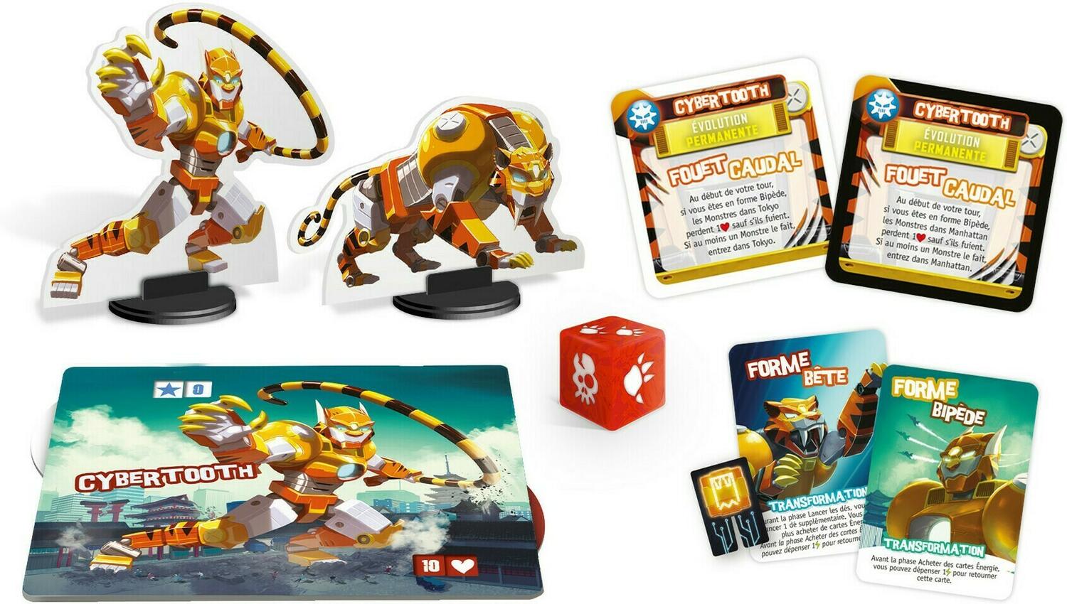 King of Tokyo/New York: Monster Pack - Cybertooth Eclate