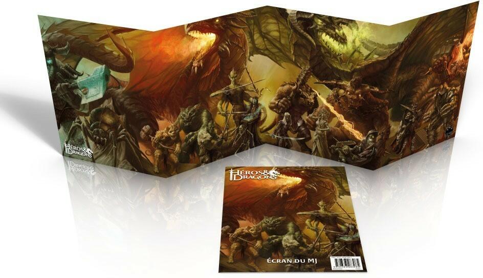 Héros & Dragons: Écran du MJ Eclate