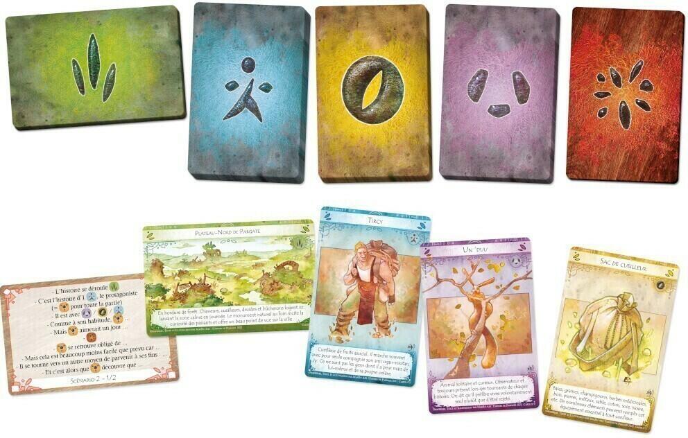 Les Chroniques de Pargate: Cueilleurs et Esprits Cartes