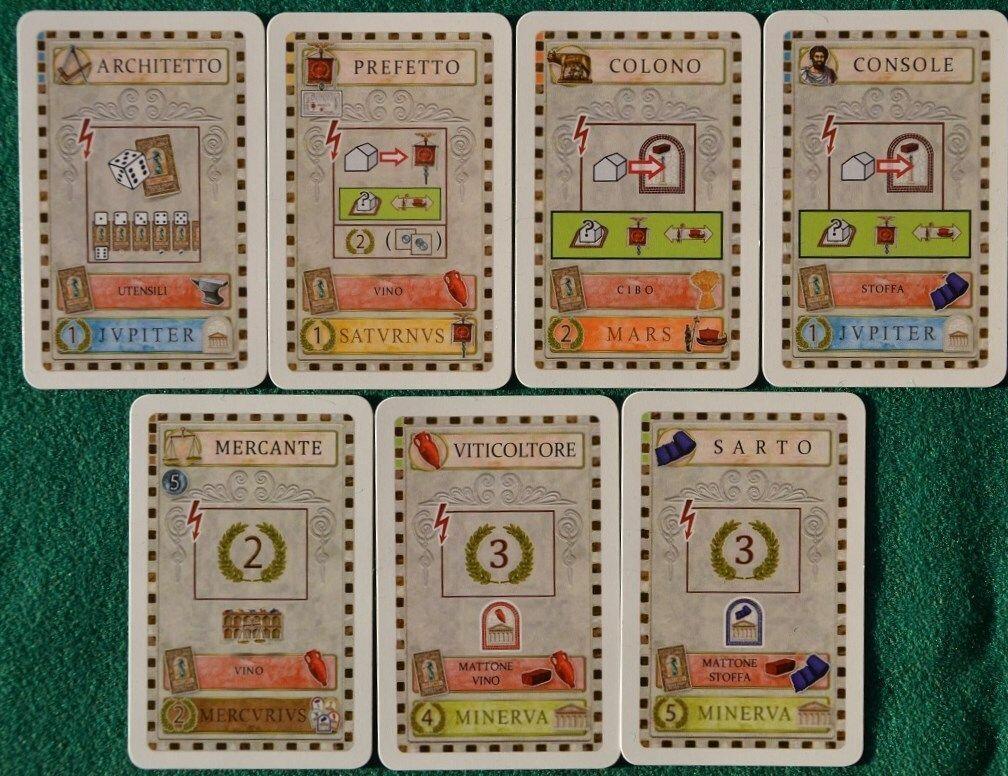 Concordia: Solitaria Cartes