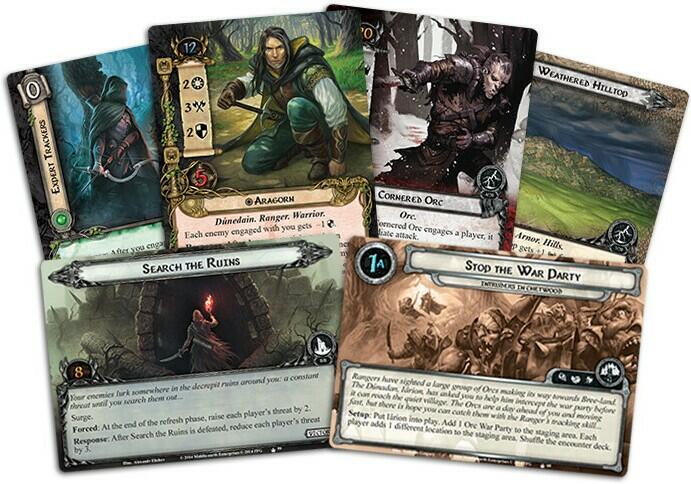 Le Seigneur des Anneaux: Le Jeu de Cartes - Le Royaume Perdu Cartes