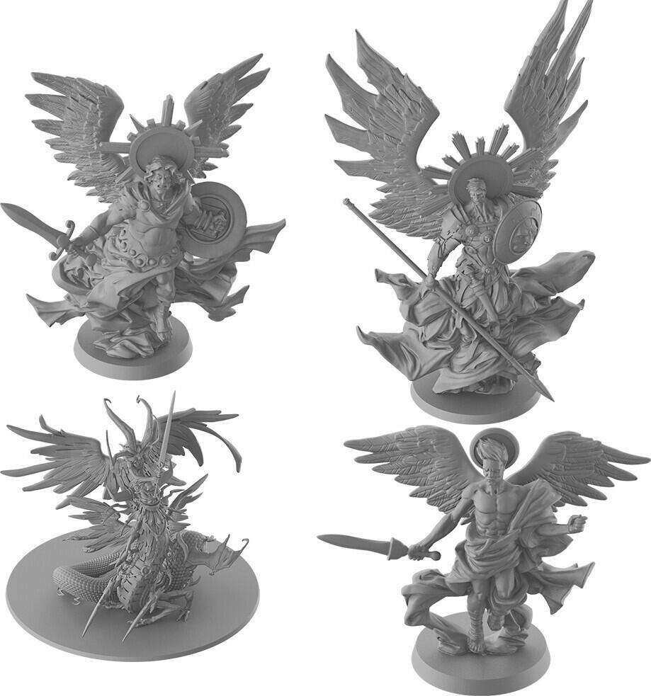 Massive Darkness 2: Heavenfall Figurines