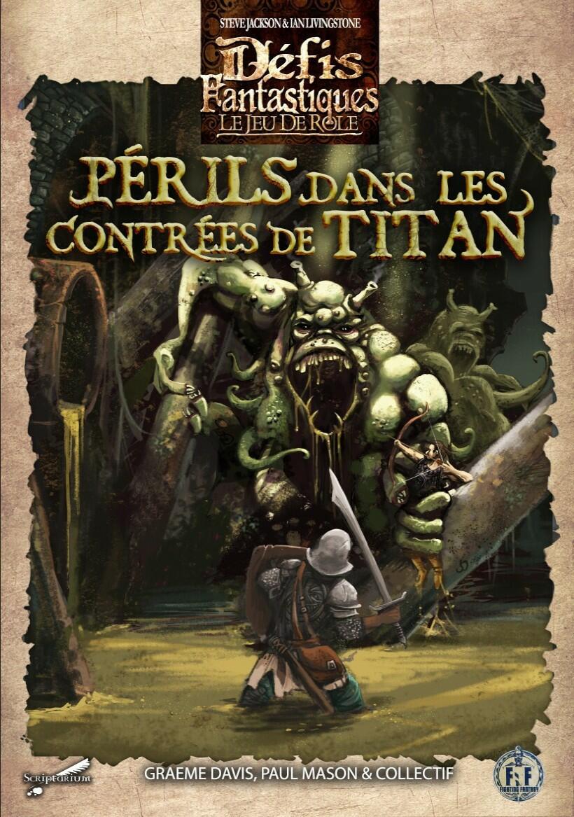 Défis Fantastiques: Le Jeu de Rôle - Périls dans les Contrées de Titan Cover